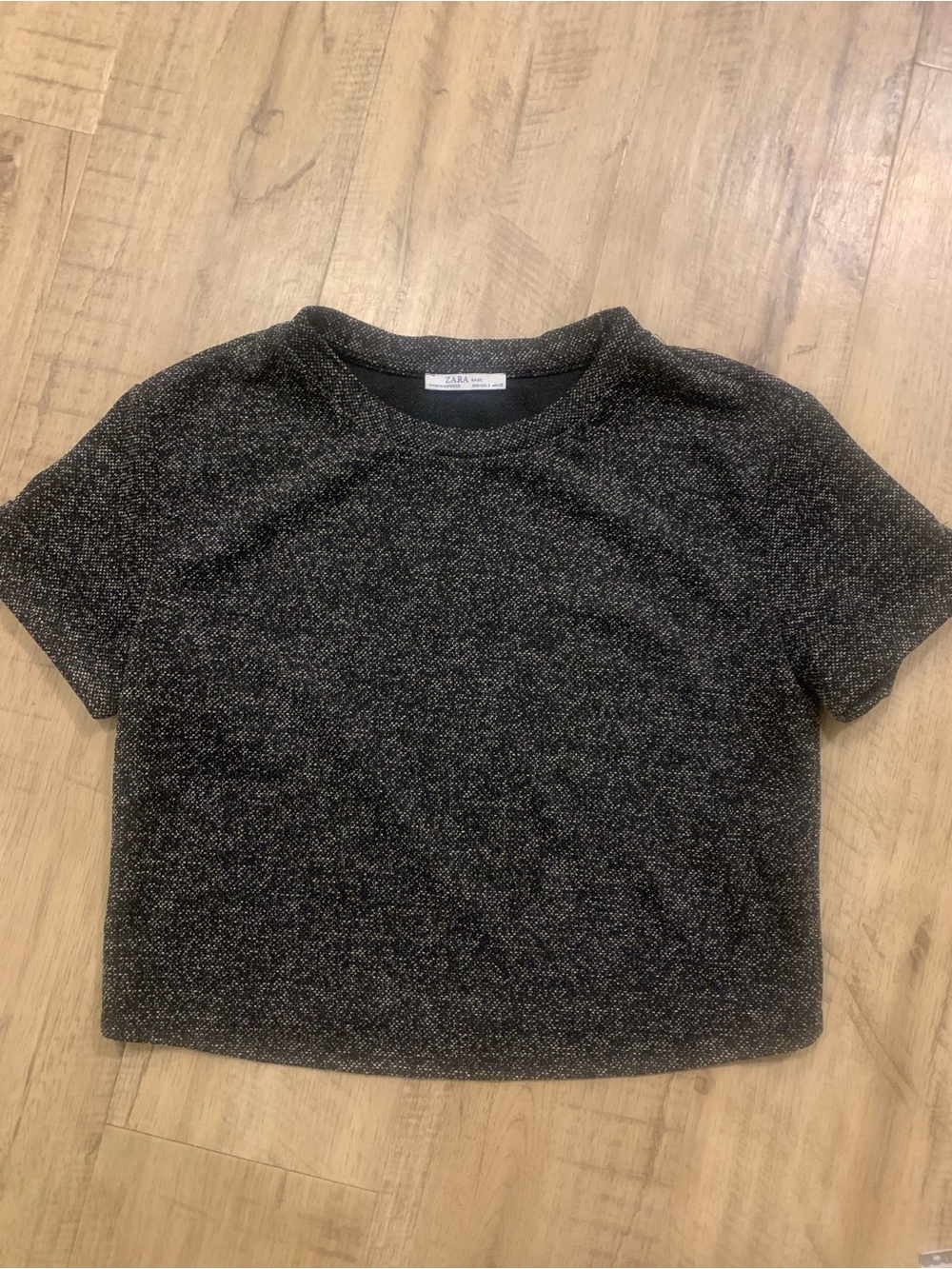 NWOT ZARA Basics Crop Top